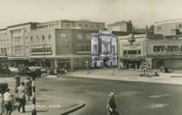 The Plaza CInema superimposed onto the side of Boots