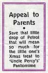 Petrol warning 1939