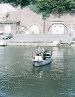 The ferry crossing in the 1960s