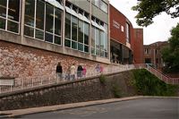 The side of Central Library in 2005