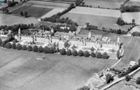 Aerial photo of the Asylum