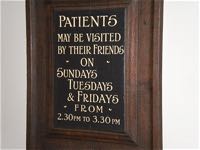 This sign was preserved in the Hotal Barcelona