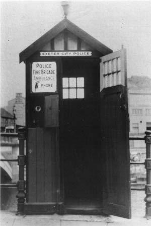 Police box - Exe Bridge