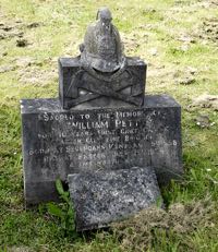 Pett's grave