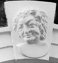 Coade stone decoration - Southernhay