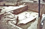 Floor over the hypocaust