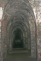 The main tunnel of the Catacombs