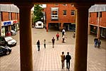 Looking across the Guildhall Centre.