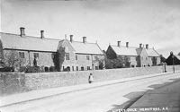 The almshouses from the Magdalen Road side