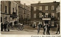 A busy London Inn Square