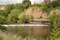 Head Weir, below Mount Dinham