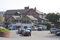 The Mill on the Exe from across the car park