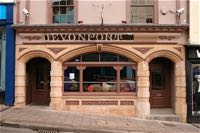 The old Devonport sign was uncovered for a short time