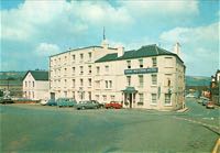 A colour postcard of the hotel from the 1960s