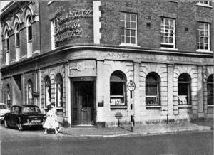 The St Anne's Well Brewery, wine ans spirit shop.