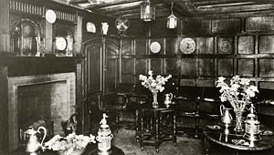 The Globe Hotel interior