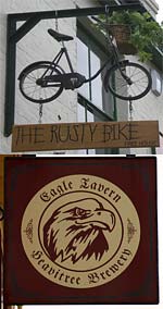 Rusty Bike sign
