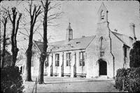 The original school buildings dating from 1850