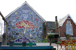 Newtown School mosaic