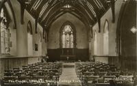 Interior of the chapel