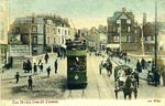 A tram on Exe Bridge