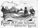 Advert for Robert Flint