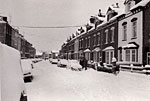 Snowed up Church Road, St Thomas