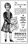 William Brock advert