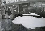 Foam in the Blitz Fountain.