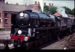 A steam visitor at Central Station.