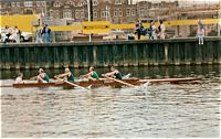 Veterans racing at the 1989 Exeter Regatta