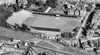 Aerial view of St James' Park