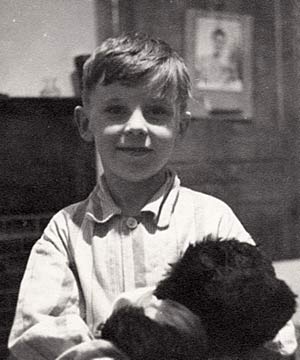 Robin Wills aged 8