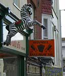 Some colourful signs