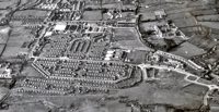 An aerial view of Burnthouse Lane