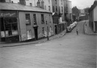 The bottom of Paris Street from the Triangle