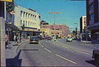 Looking up Paris Street towards the ABC