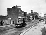 The Partly built street in the 1950s