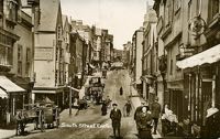 Looking up South Street circa 1900