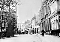 Upper Southernhay looking towards Sidwell Street