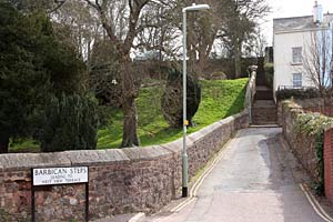 Barbican Steps, City Wall