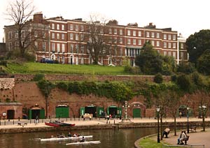 The cellars beneath Colleton Crescent