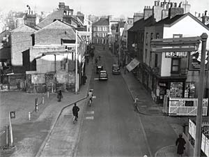 Cowick Street from bridge