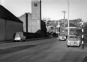 The old Exe Bridge or Edmund Street