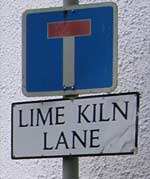 Limekiln sign