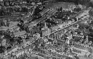 Sidwell Street from the air