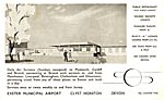 Exeter Airport flyer 1936
