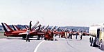 Red Arrows refuelling