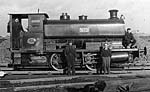 ICI tank engine No 9 named Exeter