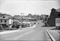 Paul Street and the bus station at the top, late 1950s.